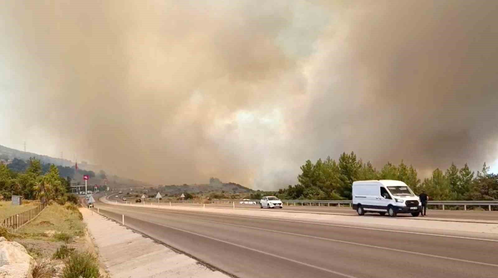 Antalya'da orman yangını