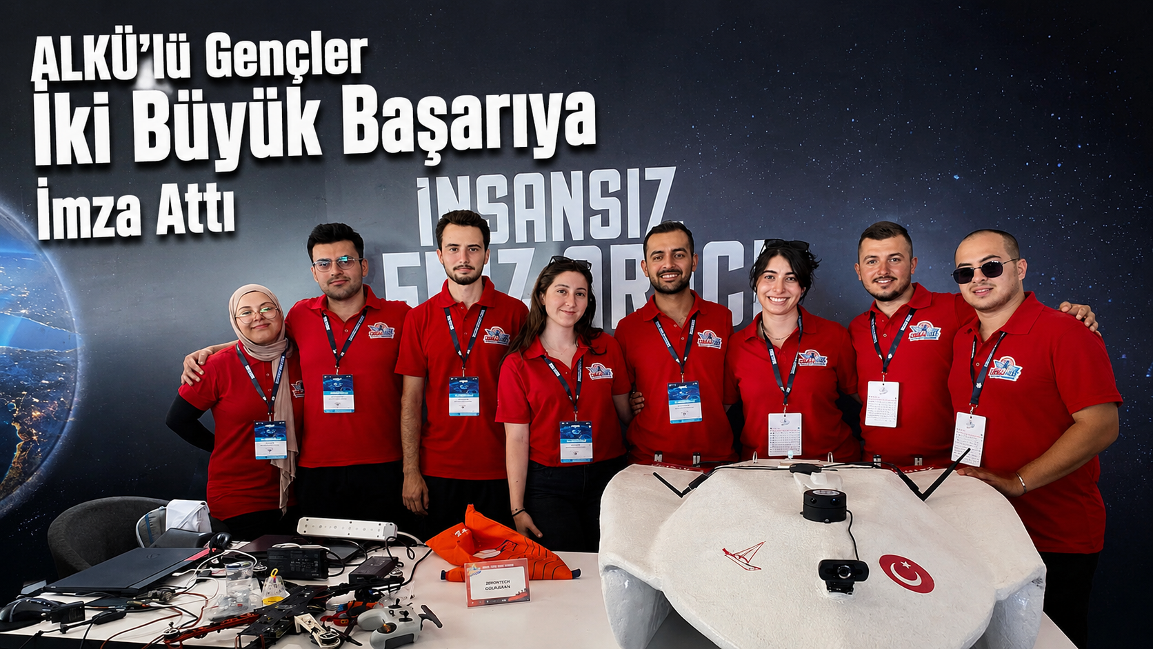 ALKÜ'lü Gençler İki Büyük Başarıya İmza Attı