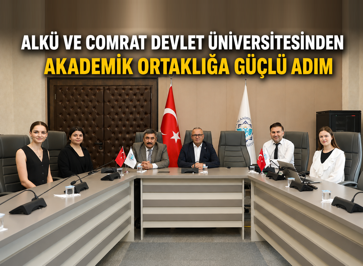 ALKÜ ve Comrat Devlet Üniversitesinden Akademik Ortaklığa Güçlü Adım