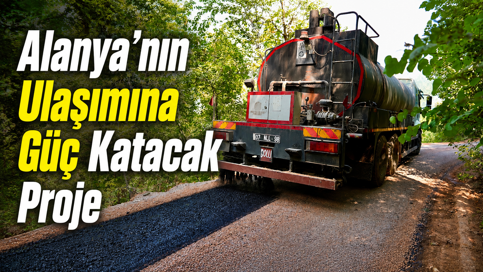 Alanya'nın Ulaşımına Güç Katacak Proje