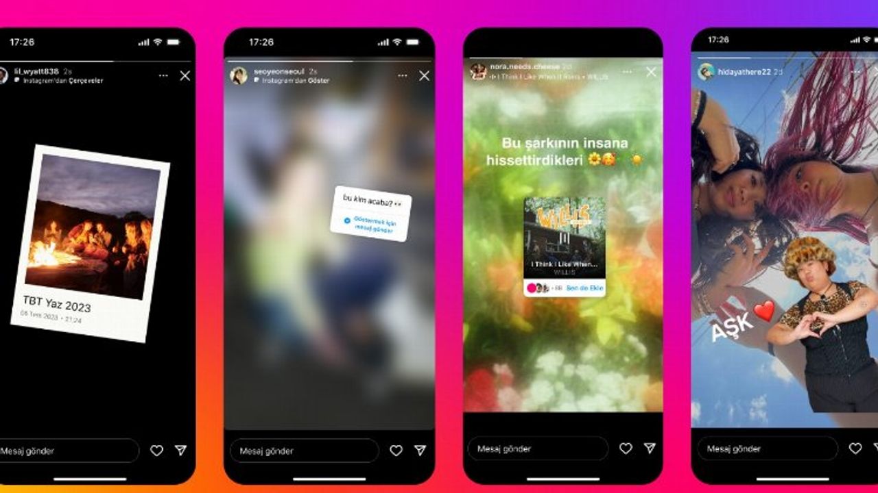 Instagram 'Hikayeler' için yeni çıkartmalar geliyor