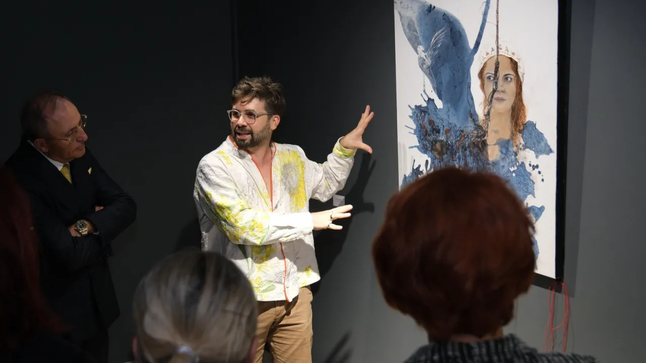 Mersin'de '3. Art Land Sanat Çalıştayı' sergisi açıldı