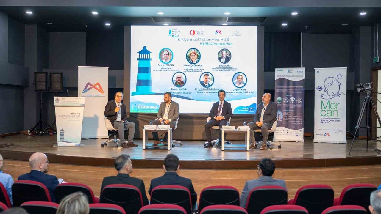 Mersin’de Akdeniz’de kirliliğin önlenmesine yönelik çalıştay düzenlendi