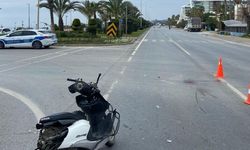 Alanya’da kamyon ile motosiklet çarpıştı: 1 ölü