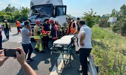 Düzce Anadolu Otoyolu'nda trafik kazası: 5 yaralı