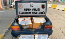 Mersin’de kaçak makaron operasyonu: 4 gözaltı