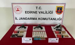 Edirne Havsa’da kaçak silah operasyonu!