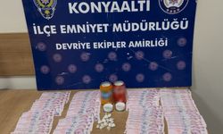 Antalya’da 13 kilogram skunk ele geçirildi