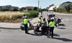 Gazipaşa’da polis ve jandarmadan hava ve kara destekli denetim