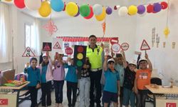 Hatay’da ilkokul öğrencilerine trafik eğitimi verildi