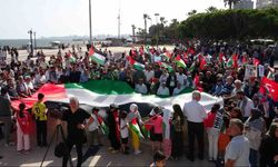 Mersin’de ‘Büyük Gazze Mitingi’ düzenlendi