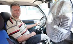 Adanalı sürücünün sıcaklığa karşı ilginç çözümü: 87 model araca vantilatör taktı