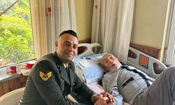 Askerlik Şubesi Başkanı Şahiner’den Kore Gazisi’ne anlamlı ziyaret