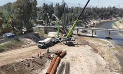 Lübnan’dan doğarak Hatay’dan Akdeniz’e dökülen Asi Nehri’nde ıslah çalışmaları başladı