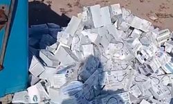 Maske ve cihazların çöpte bulunmasıyla ilgili inceleme başlatıldı