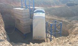 Minibüsün devrildiği kazada 4 kişi yaralandı