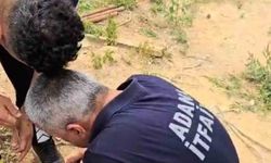 Su borusuna düşen yavru kedi kurtarıldı