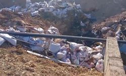 Kaza yapan tırda alevler içerisinde kalan baba ve 13 yaşındaki oğlu hayatını kaybetti