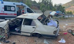 Savrulan Tofaş araç takla attı: 2’si çocuk 5 yaralı
