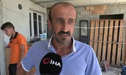 Yılana benzerliğiyle dikkat çeken 1 buçuk metrelik kertenkele kameralara yakalandı