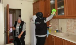 Kocaeli Büyükşehir'den 7 ayda 2 bini aşkın ev temizliği