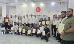 Hatay’da müftülük personeline başarı belgesi verildi