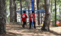 Zorkun Yaylası Şenlik Tepesi’nde oryantiring heyecanı