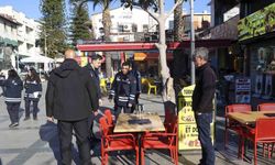 Büyükşehir Zabıtasından kaldırım işgallerine sıkı denetim