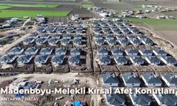 Hatay'ın kırsal mahallelerinde deprem konutlarında çalışmalarında sona gelindi