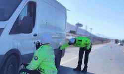 Kahramanmaraş'ta kış lastiği uygulaması