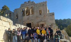 Mut Alahan Manastırı yerli ve yabancı turistlerin ilgi noktası oldu