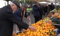 Semt pazarlarında kış yoğunluğu