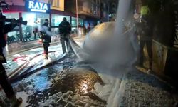 Elektrikli araç yangınına teknolojik müdahale