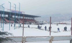 Kahramanmaraş İstiklalspor - 1461 Trabzon FK maçı kar sebebiyle ertelendi