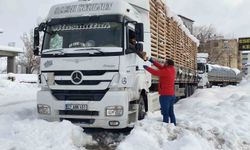 Kahramanmaraş'ta sürücülere çorba ikramı