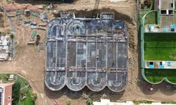 Lara Atıksu Arıtma Tesisi'nde kapasite arttırma çalışmaları hızla devam ediyor