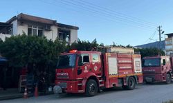 Müstakil ev alevlere teslim oldu