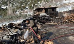 Osmaniye'de hızar atölyesi yangında kül oldu