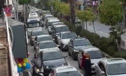 Ters yönden gelen motosiklete otomobil çarptı: 1 yaralı