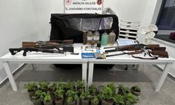 Alanya'da uyuşturucu operasyonu: Sıvı metamfetamin ve kenevir ele geçirildi