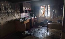 Camide çıkan yangın hasara neden oldu