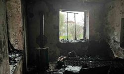 Evinde çıkan yangında ağır yaralanan yaşlı kadın hayatını kaybetti