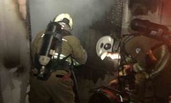 İskenderun'da ev yangını büyümeden söndürüldü