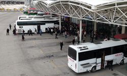Isparta Otogarı'nda biletler kısa sürede tükendi