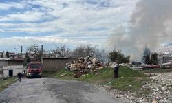 Kahramanmaraş'ta iş yeri yangını