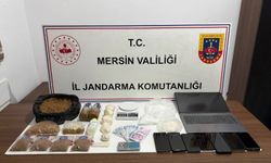 Mersin'de uyuşturucu ticareti yapan 4 şüpheli tutuklandı