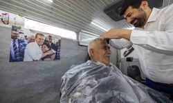 Mersinliler bayrama mobil kuaför ile hazırlandı