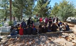 Ortaokul öğrencileri şehit Sedat Yabalak'ı dualarla andı