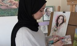 Savaşın içinden doğan sanatçı: Kadınların hikayesini tuvale yansıtıyor