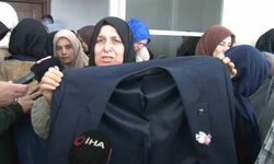 Tabutunun üzerine damatlığı konuldu: İran'da hayatını kaybeden tır şoförü son yolculuğuna uğurlandı